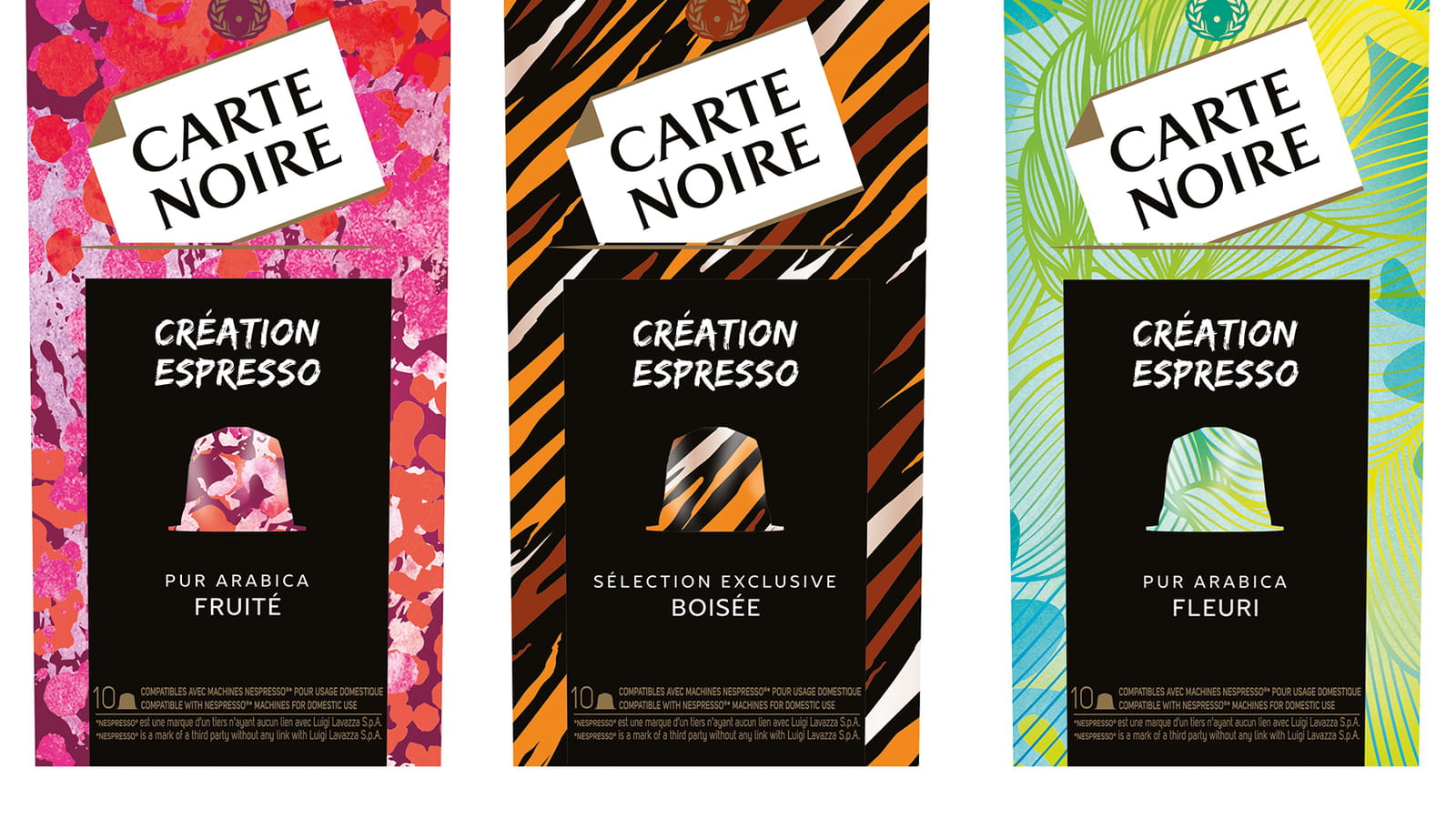 Les nouvelles Créations Espresso de Carte Noire
