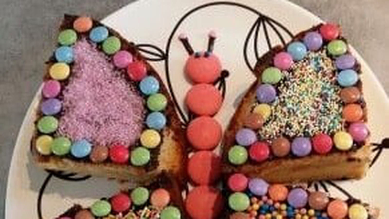 Un papillon d'anniversaire