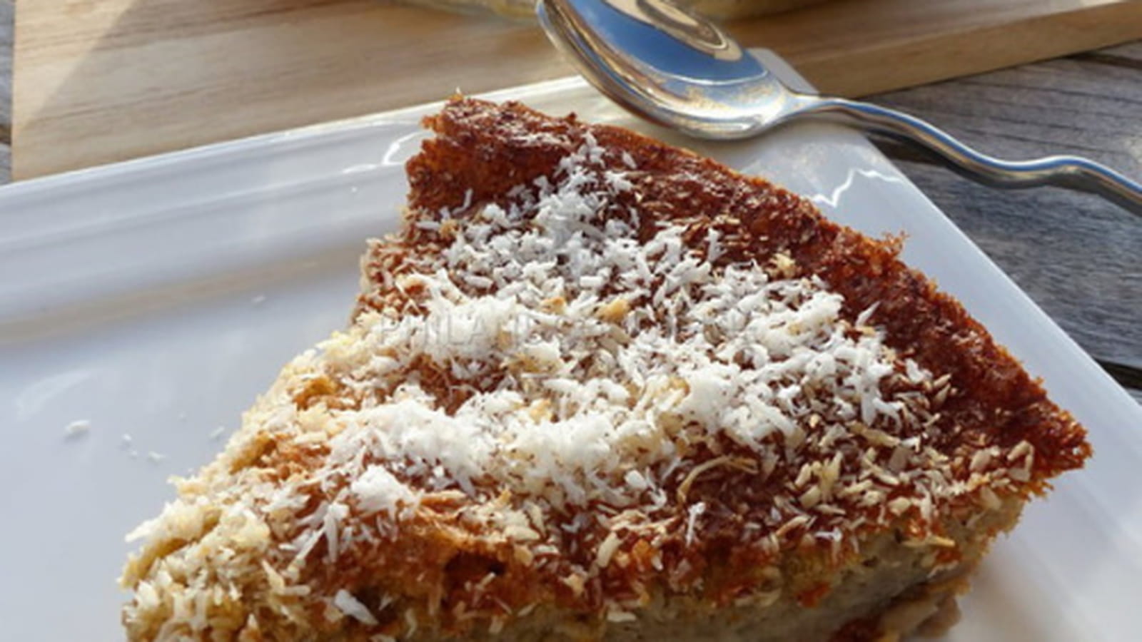 Gâteau léger à la banane (sans matières grasses et sans gluten)