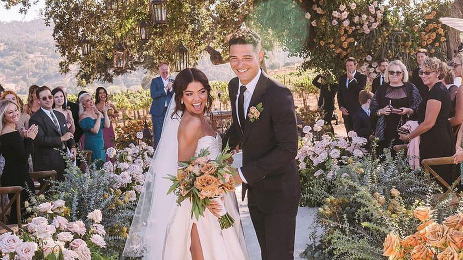 Sarah Hyland et Wells Adams 