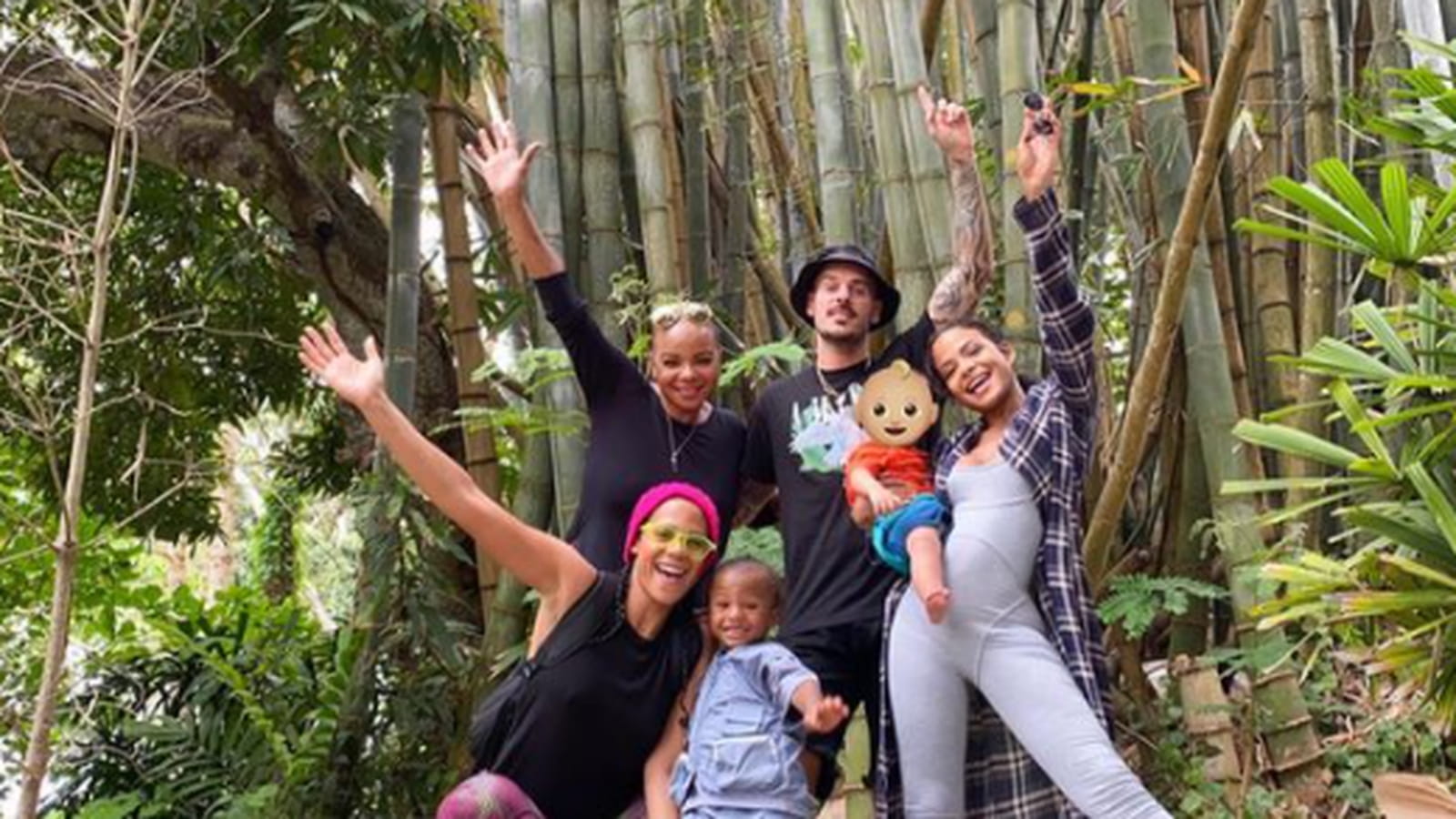 Carmen Milian, Matt Pokora et Christina Milian