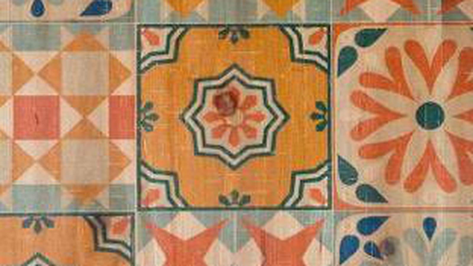 Plateau carreaux de ciment