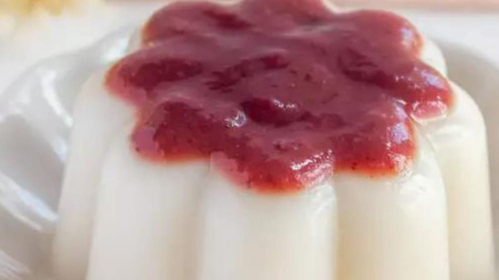 Mini-flans riz coco et coulis à l'açai