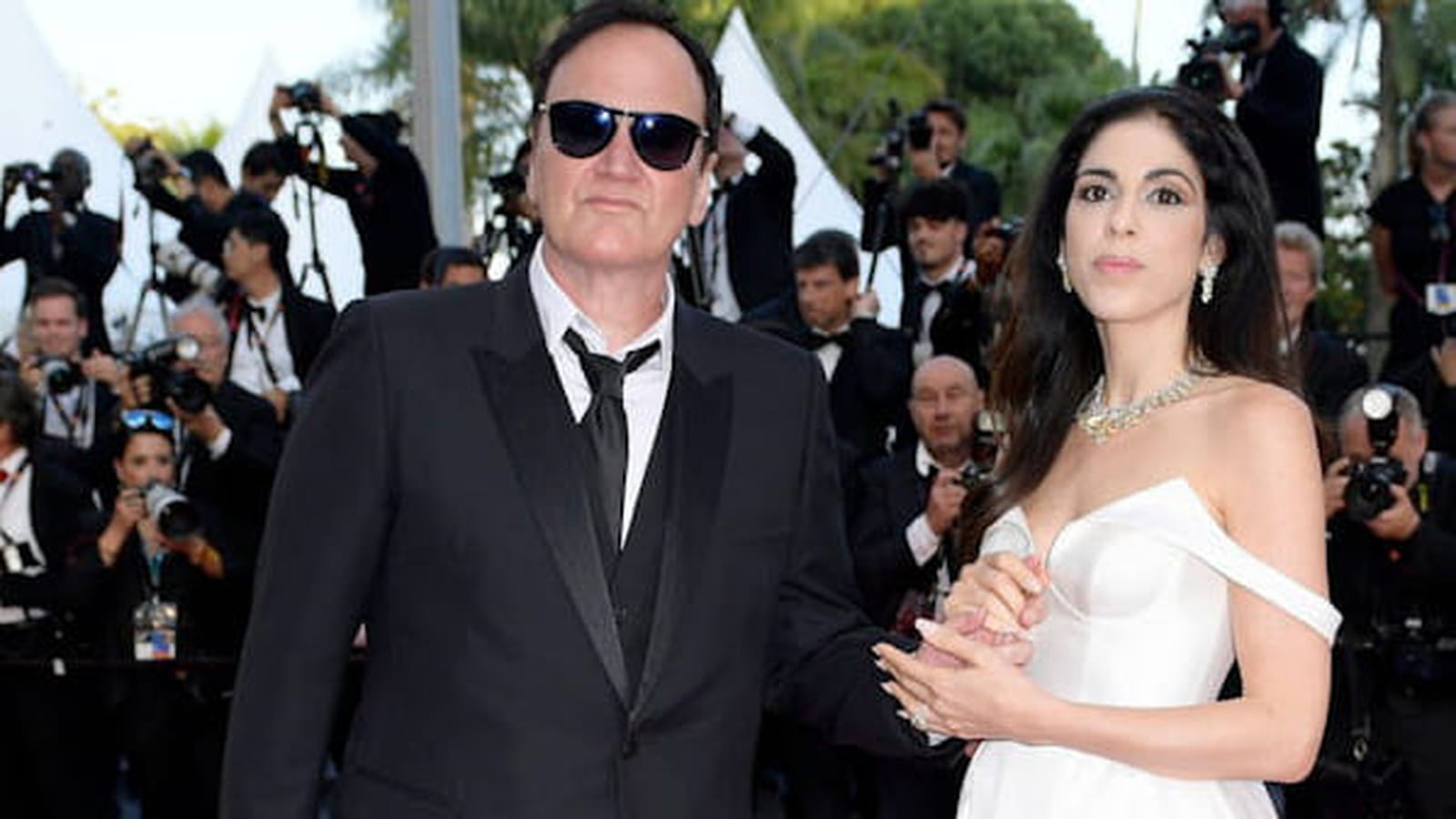 Quentin Tarantino et Daniella Pick le 27 mai 2023