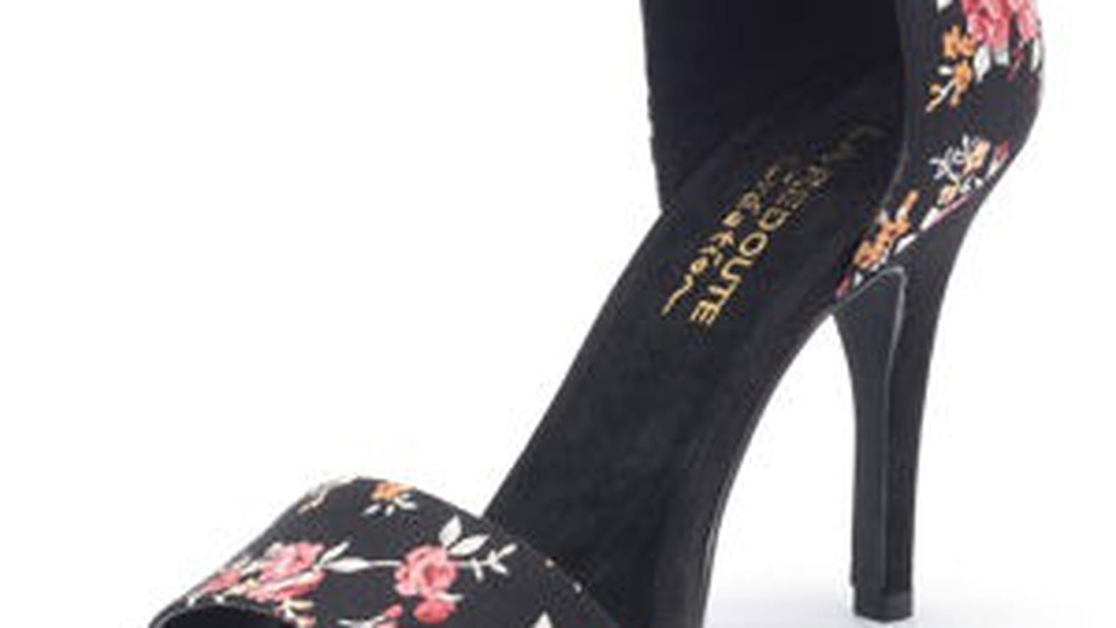 Sandales noires de La Redoute