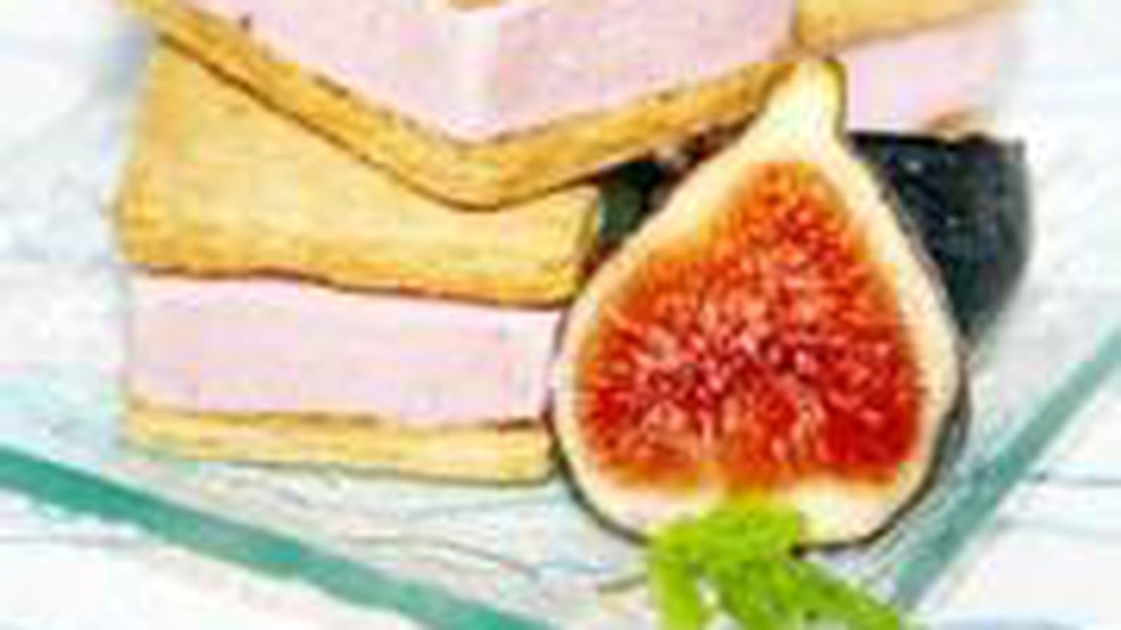 Sandwich glacé aux figues