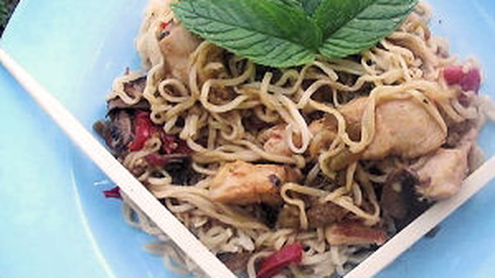 Nouilles chinoises faciles au poulet
