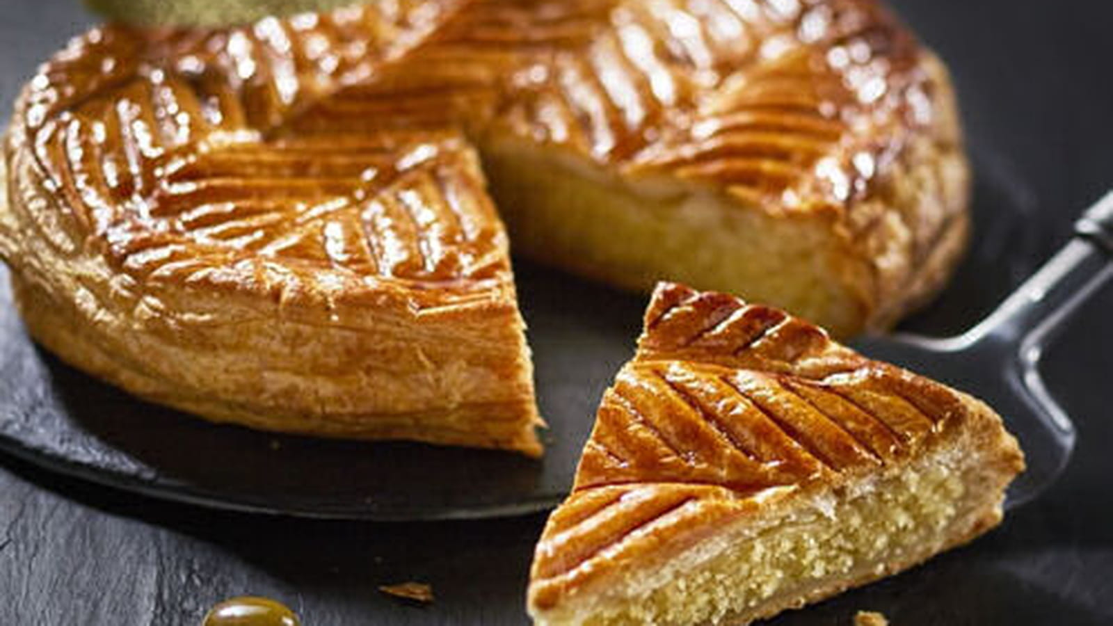Galette des rois à la crème d'amandes