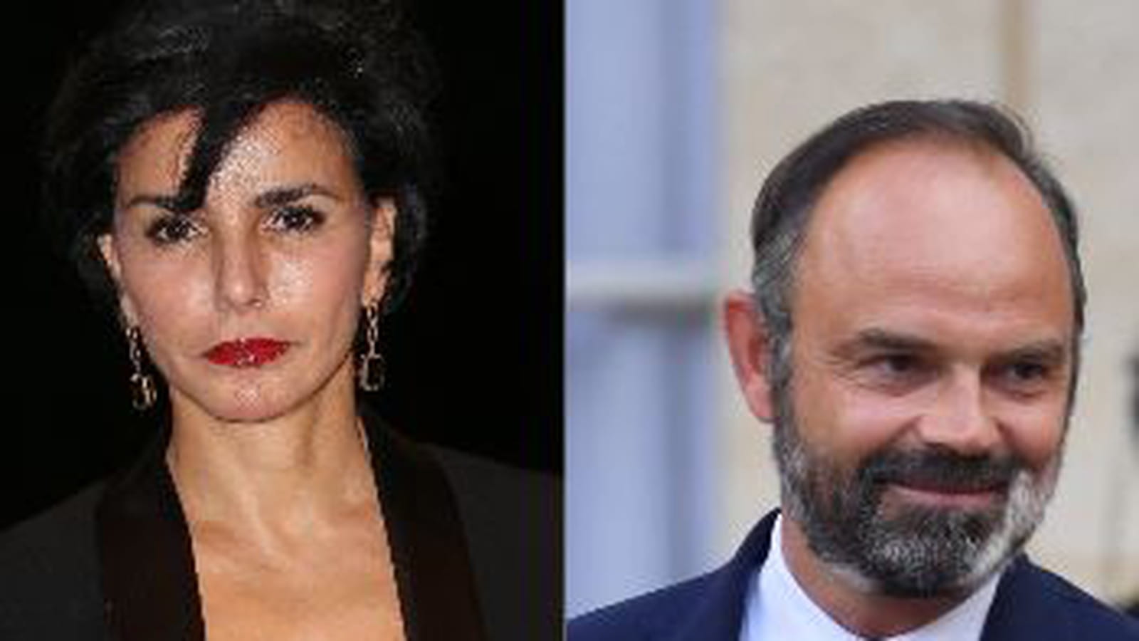 Rachida Dati et Edouard Phillippe 