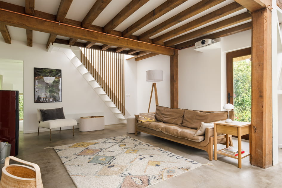 Apr&egrave;s&nbsp;: un salon cosy et spacieux