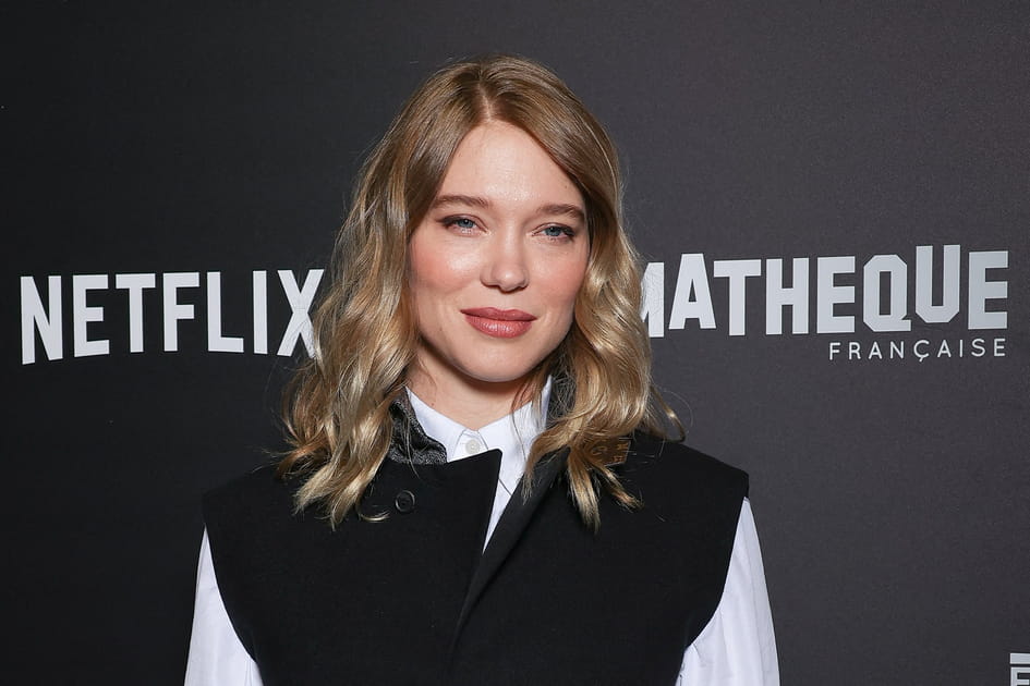 L'eyeliner fum&eacute; de L&eacute;a Seydoux