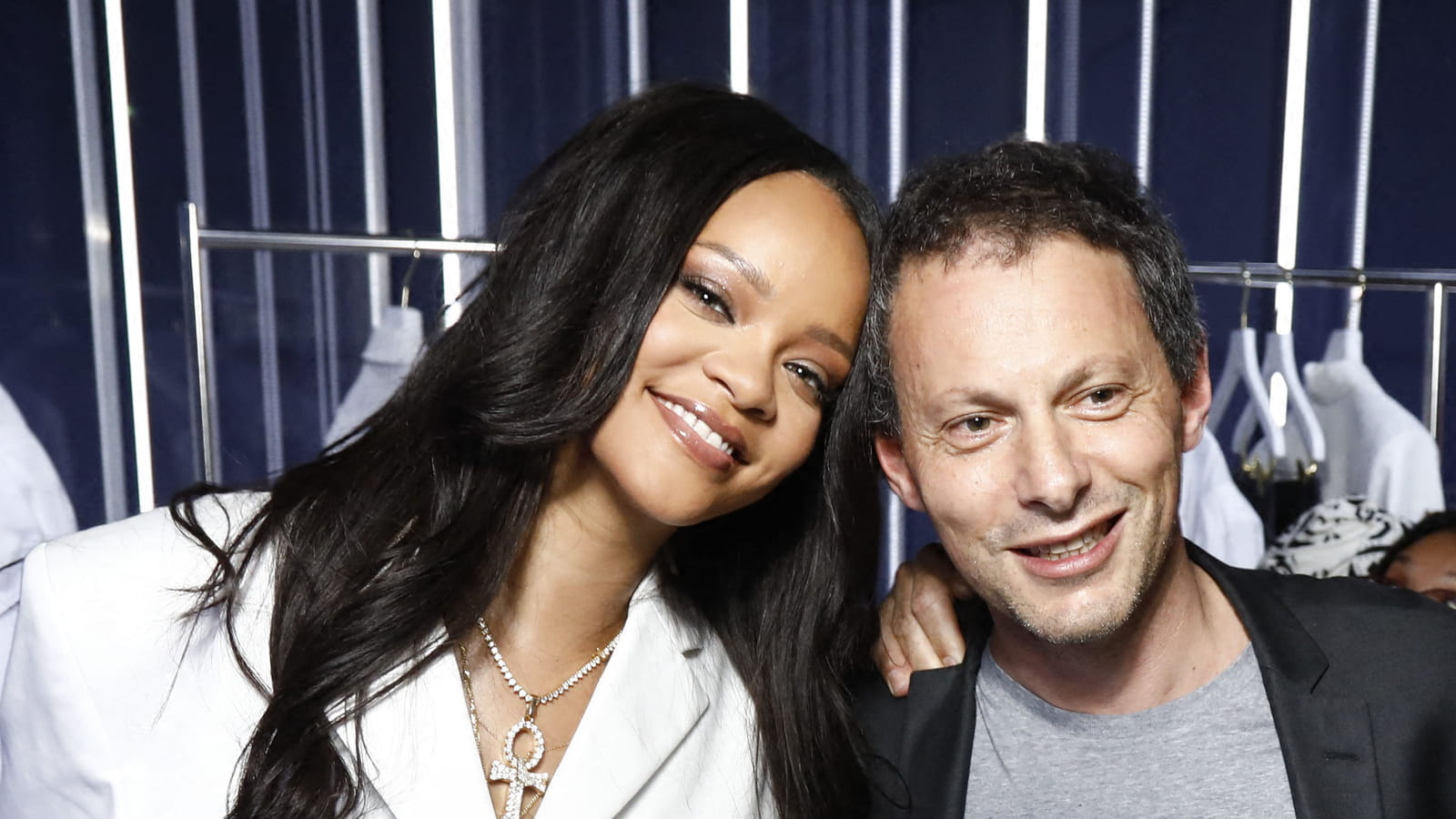 Rihanna et Marc-Olivier Fogiel