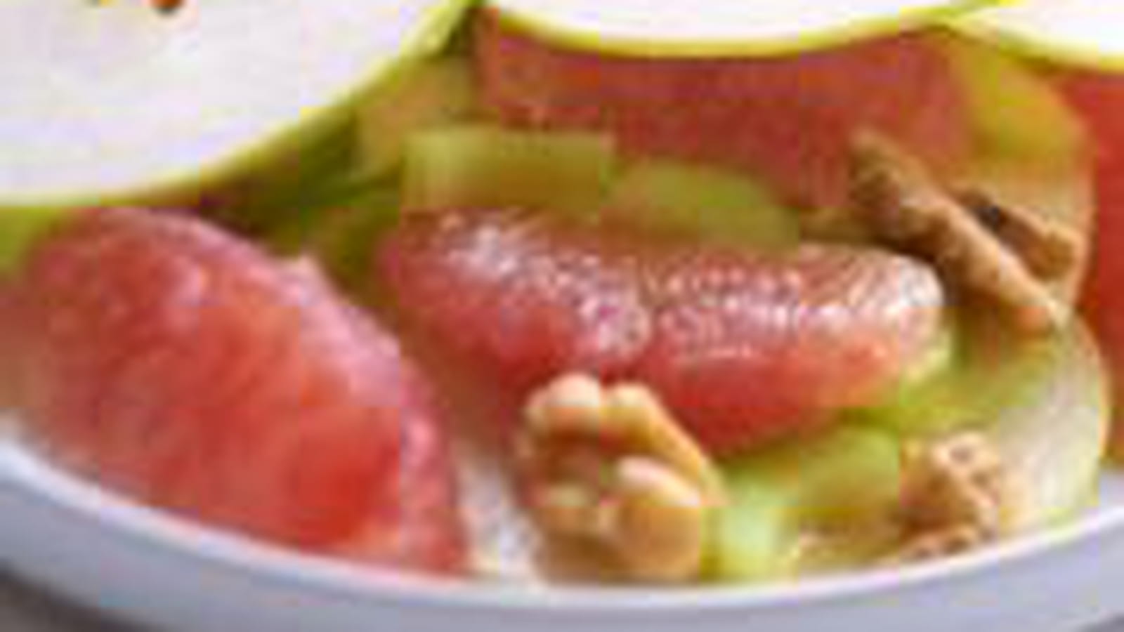 Salade au pamplemousse