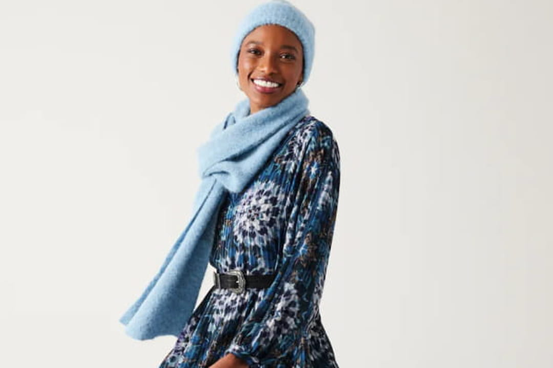 Robe courte imprim?�e