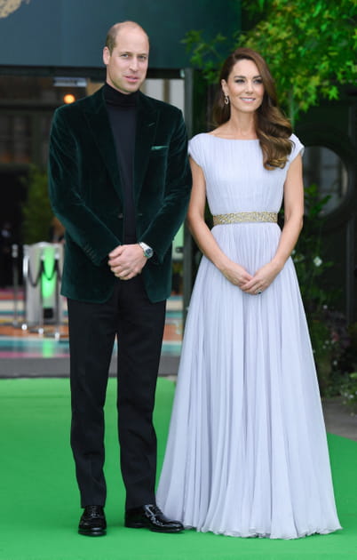 Kate Middleton en robe &eacute;vas&eacute;e Alexander McQueen