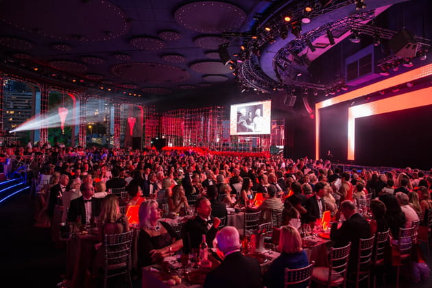 Les quelques 800&nbsp;invit&eacute;s privil&eacute;gi&eacute;s