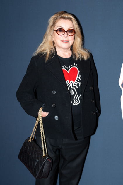 Le brushing lisse de Catherine Deneuve