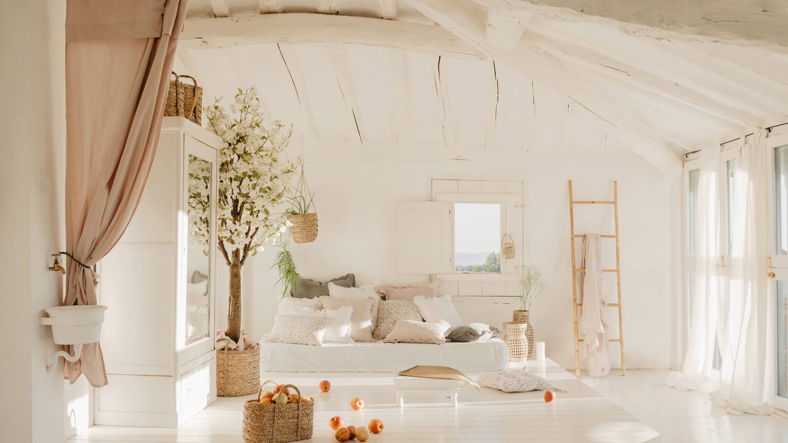 Total look blanc