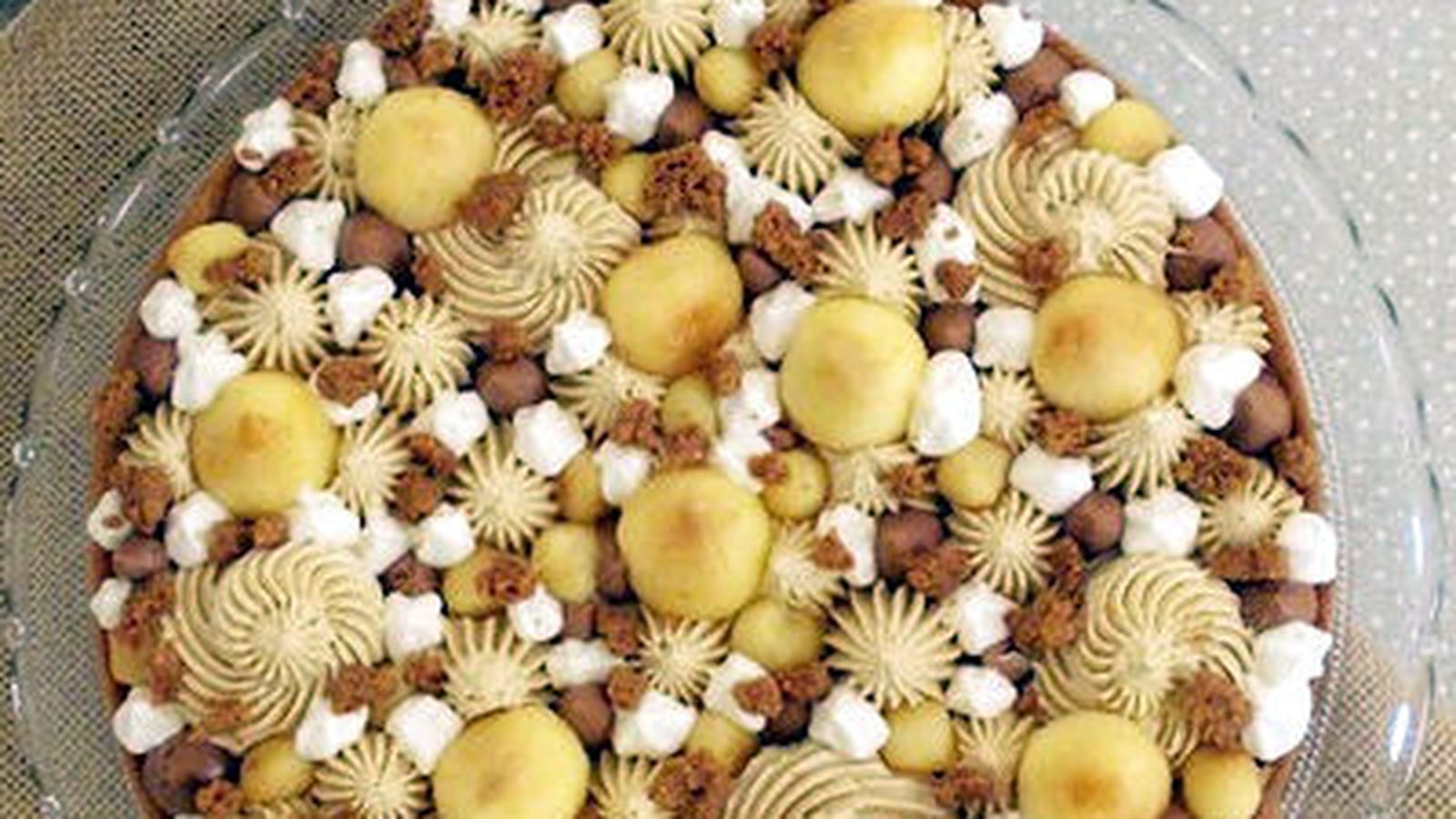 Gâteau Fantastik pomme caramel spéculoos
