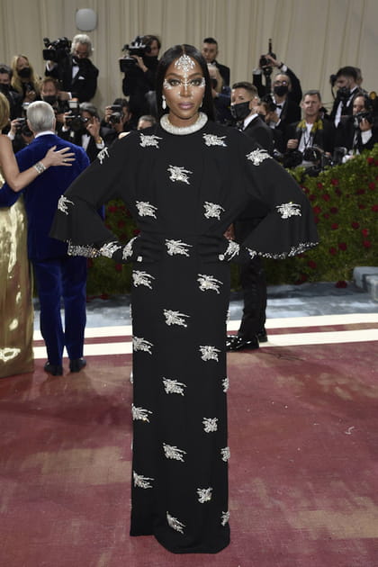 Naomi Campbell en Burberry