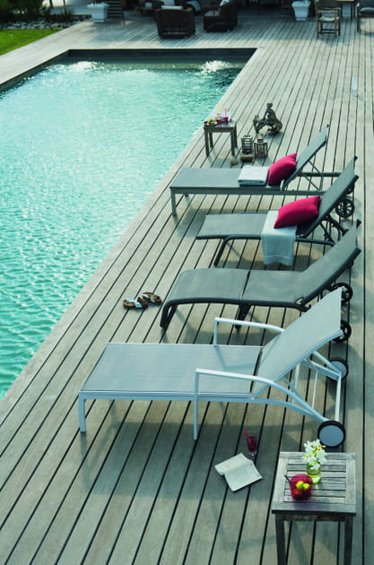 Bains de soleil chez Jardiland