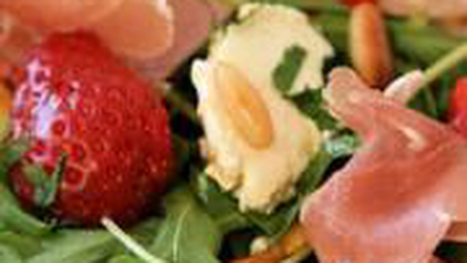 Roquette aux fraises