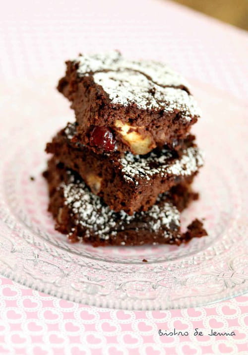 Gâteau à l'okara et chocolat noir
