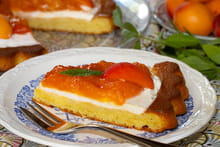 Tarte renversée aux abricots confits à la verveine : Etape 2