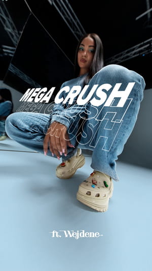 wejdene-crocs-compensés