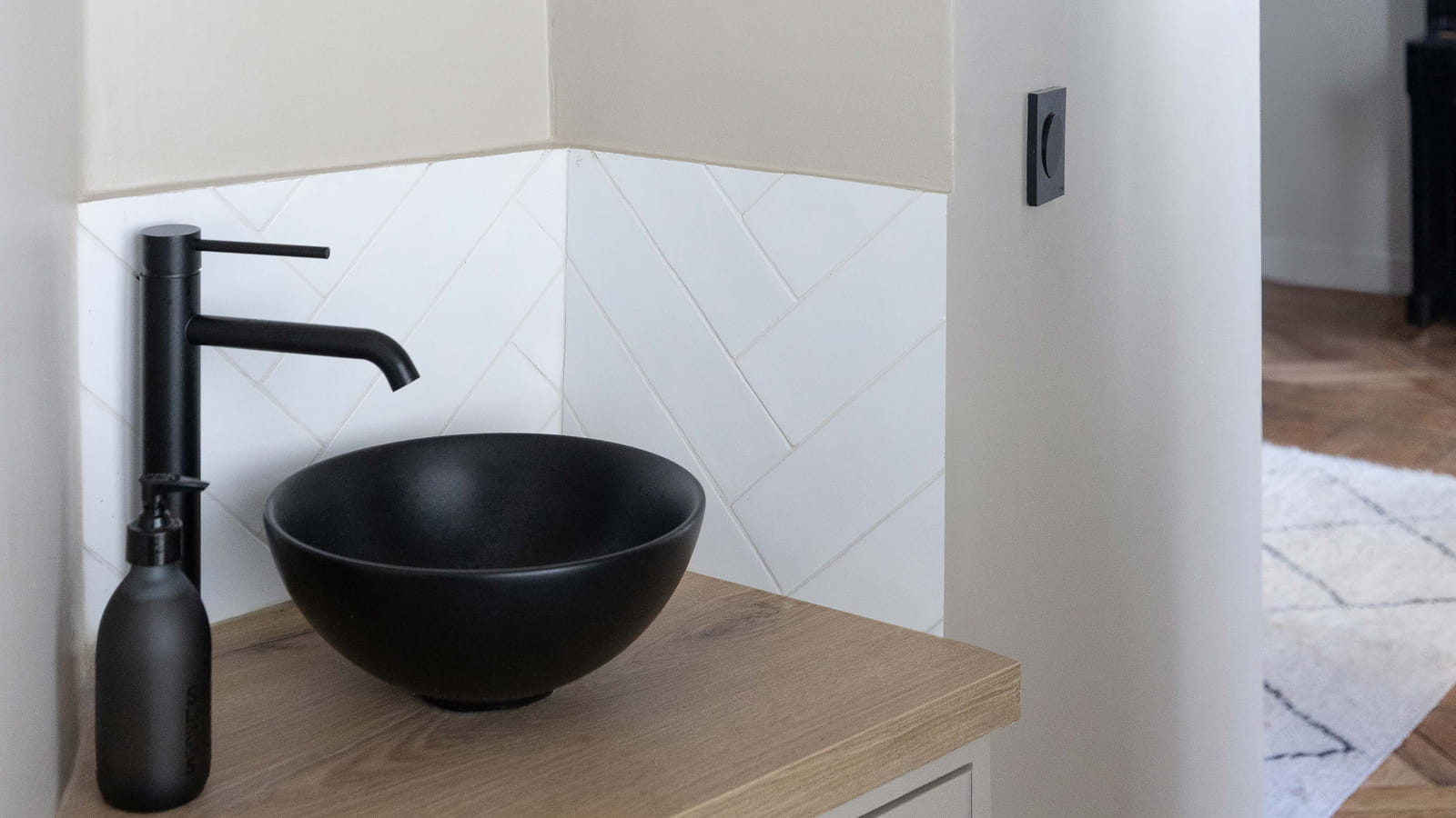 Toilettes après