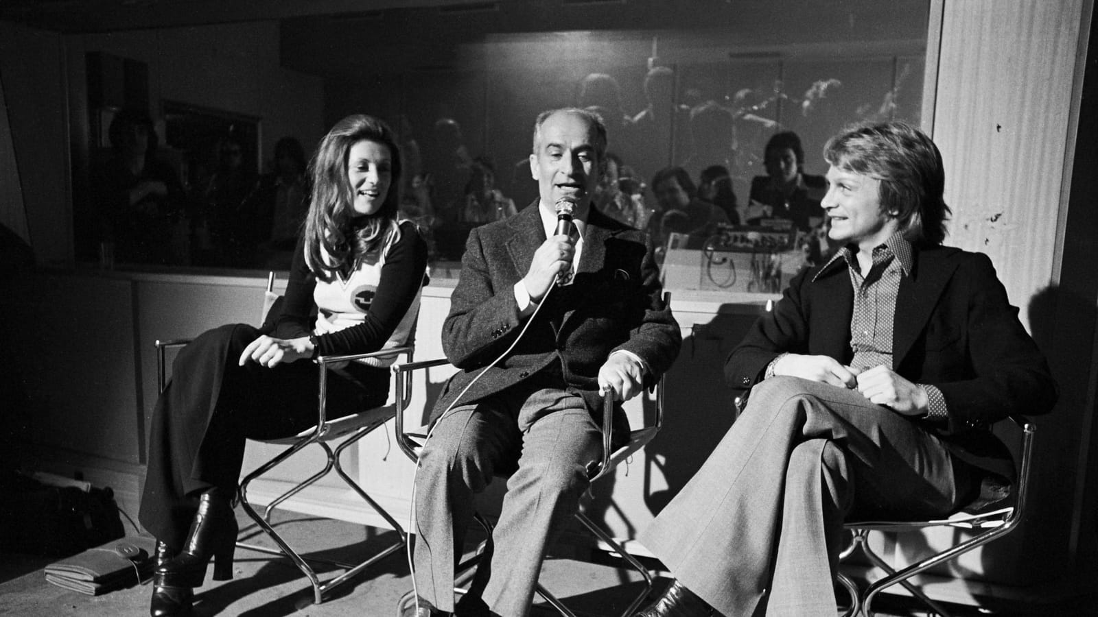 A la radio avec Louis de Funès et Sheila