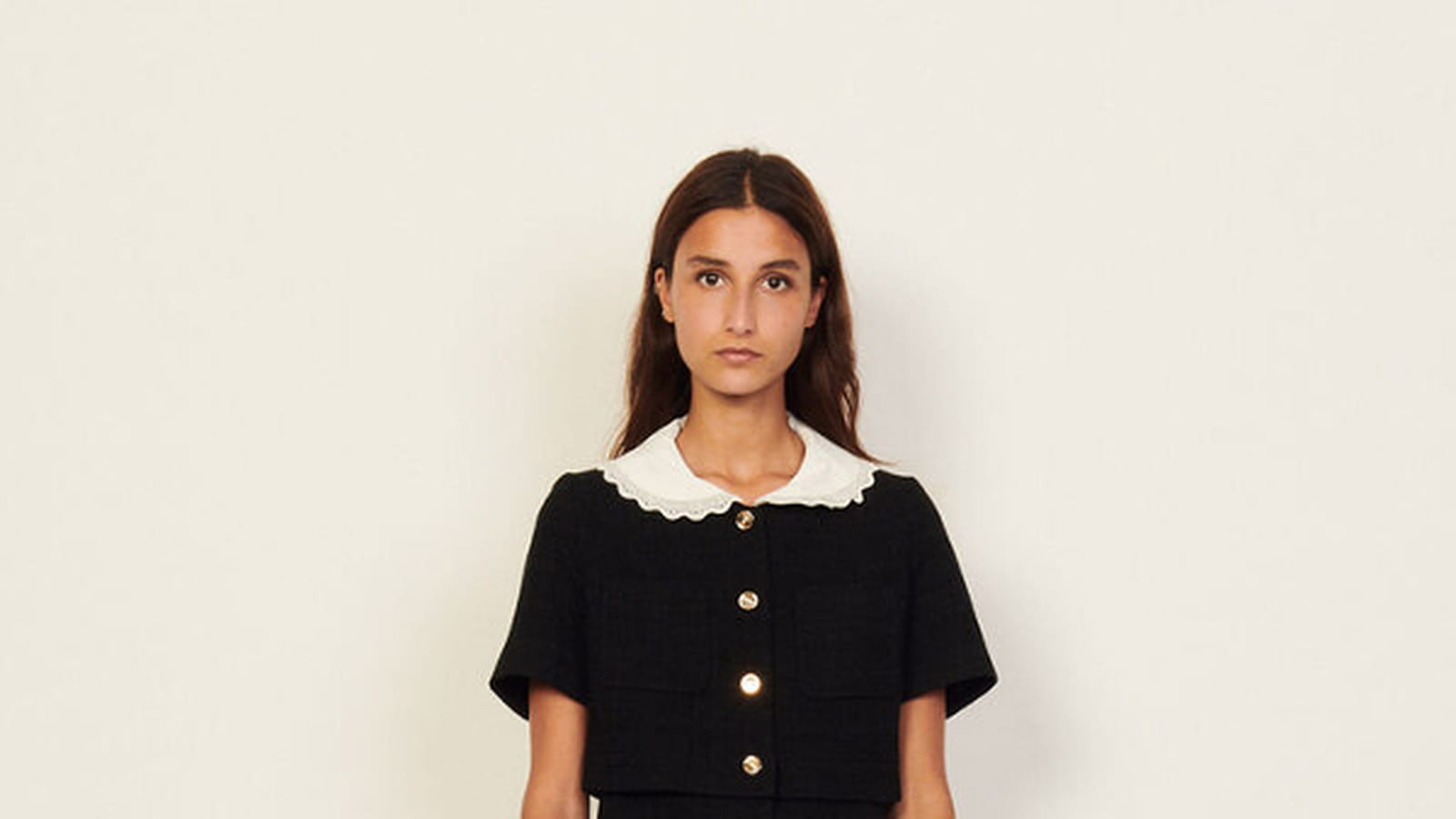 Robe noire Sandro