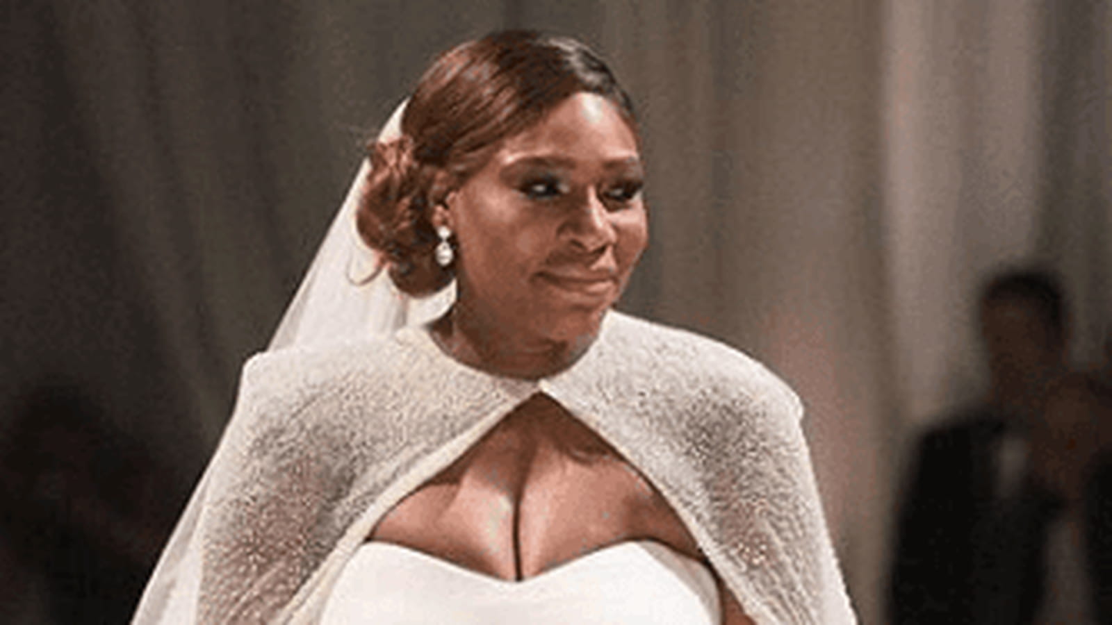 La mariée, en Alexander McQueen