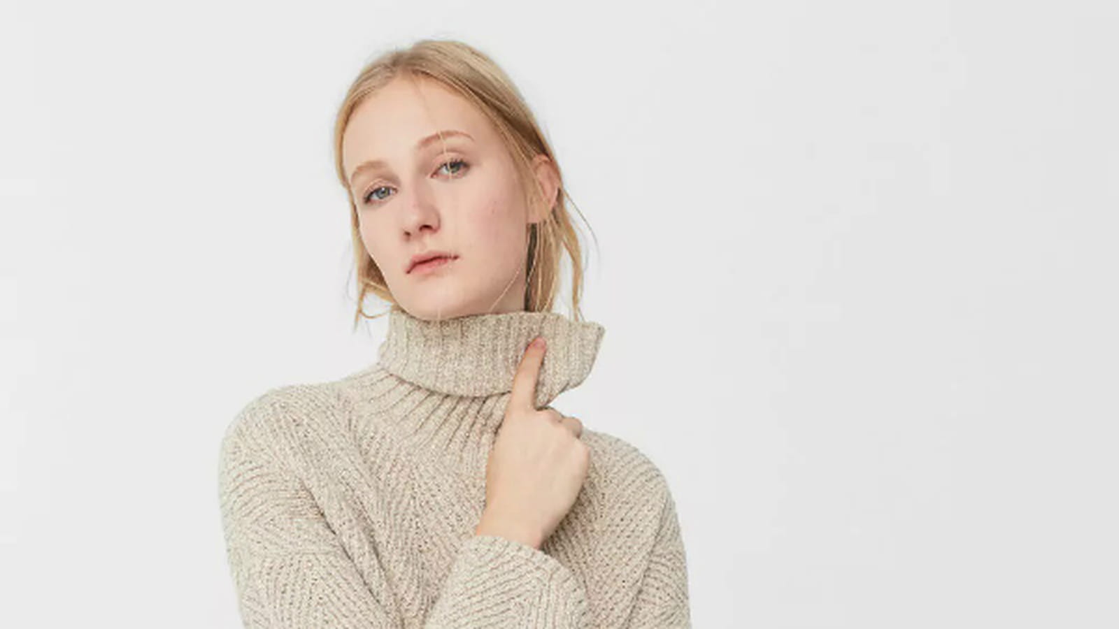 Pullover texturé