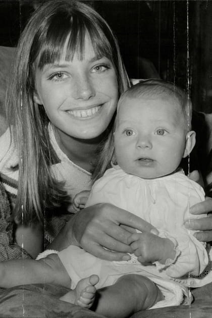 Quand Jane Birkin posait avec sa fille Kate Barry