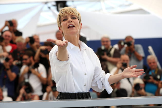 Marina Fois, au photocall de "As Bestas"