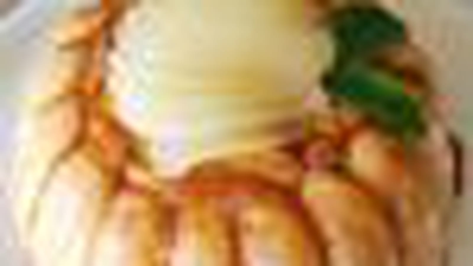 Charlotte poire-caramel