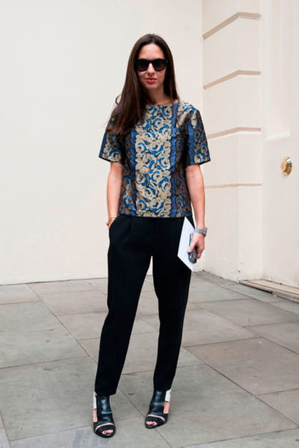 Street looks fashion week Londres : hype