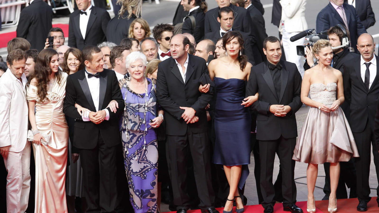L'équipe des Ch'tis sur le tapis rouge de Cannes en 2008