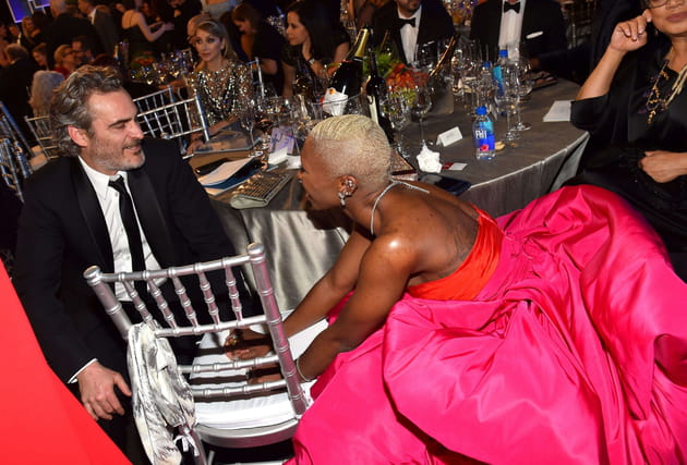 Joaquin Phoenix et Cynthia Erivo&nbsp;: entre deux plats