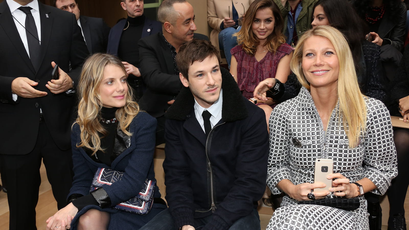 Mélanie Laurent, Gaspard Ulliel et Gwyneth Paltrow