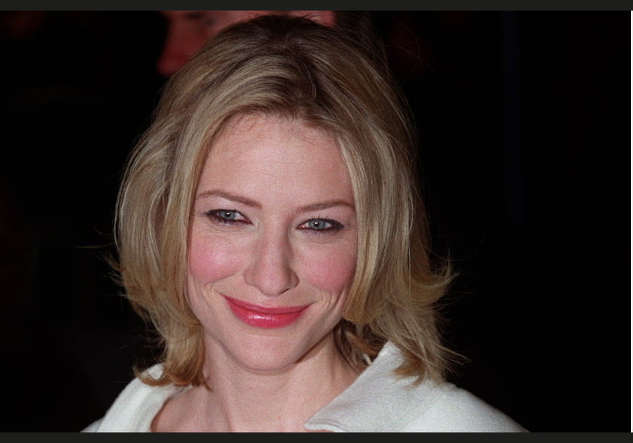 Les joues ros&eacute;es de Cate Blanchett