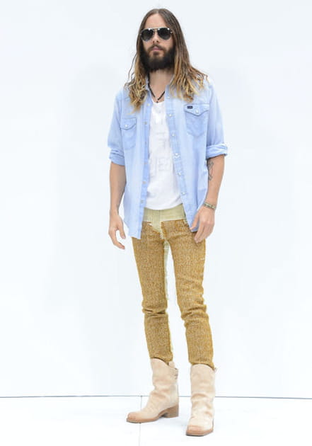 Jared Leto, hype au d&eacute;fil&eacute; Chanel