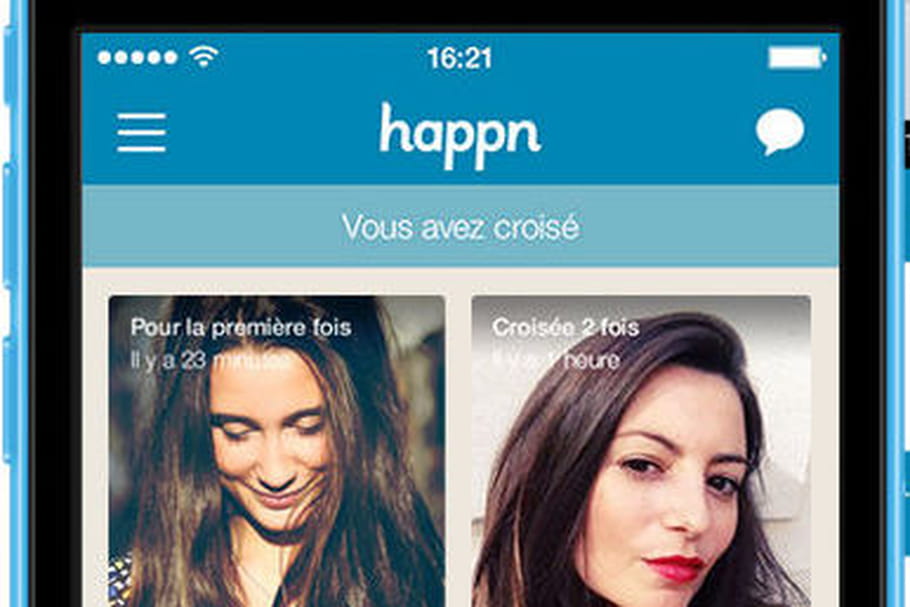 Happn : l'appli pour un coup de foudre à la française