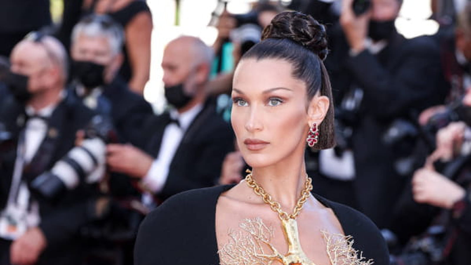 Bella Hadid le 11 juillet 2021