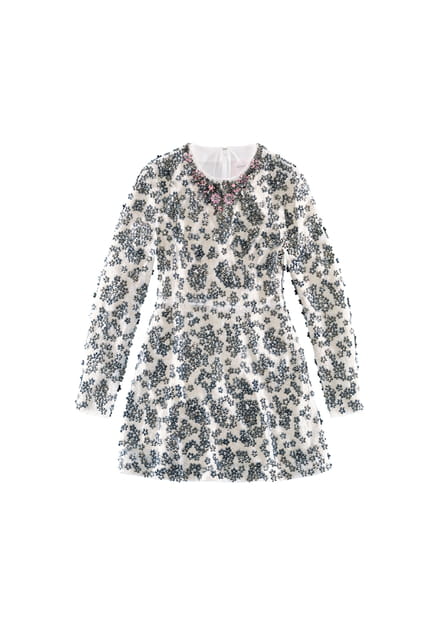 Robe noire et blanche collection Giambattista Valli x H&M hiver