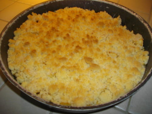 Crumble pomme poire