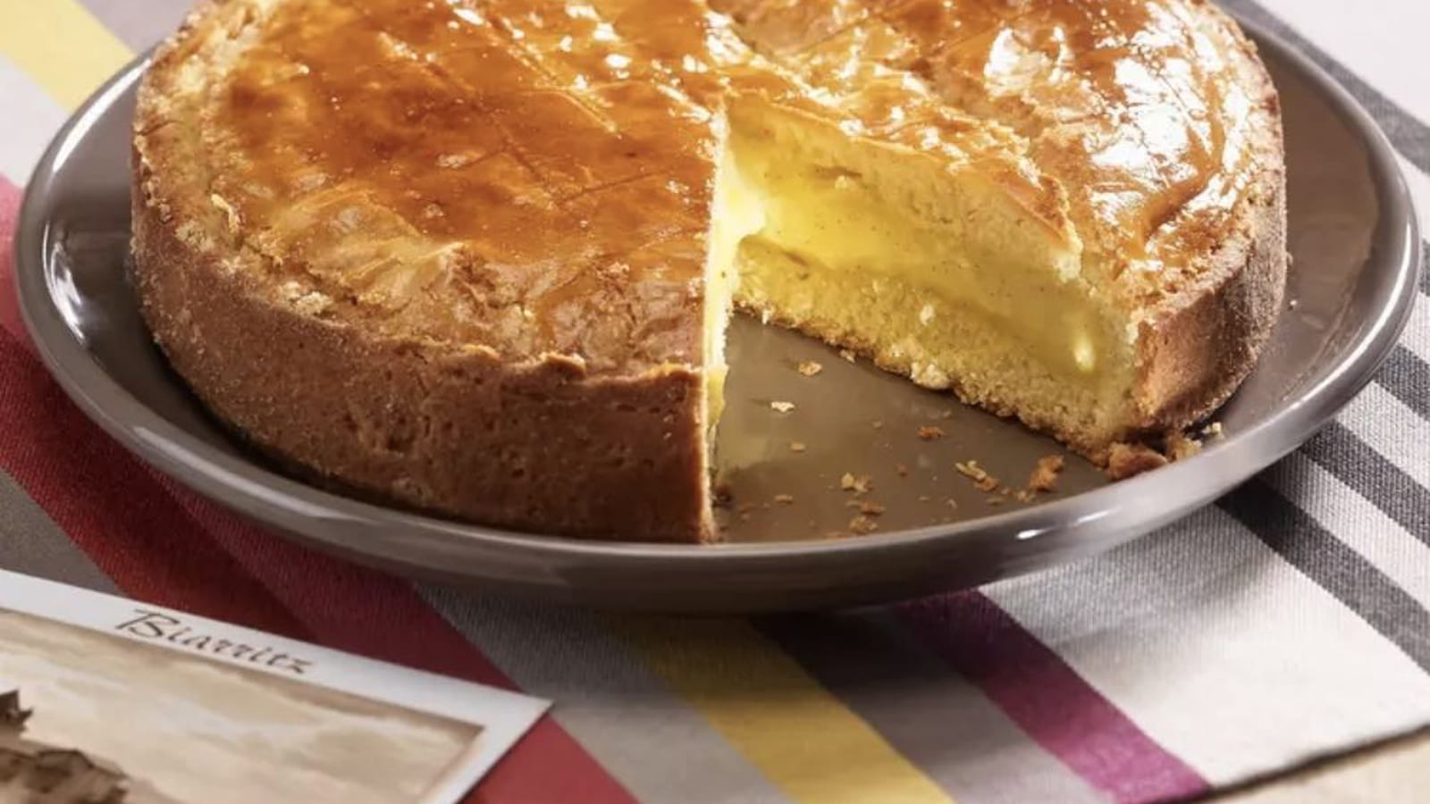 Gâteau basque traditionnel