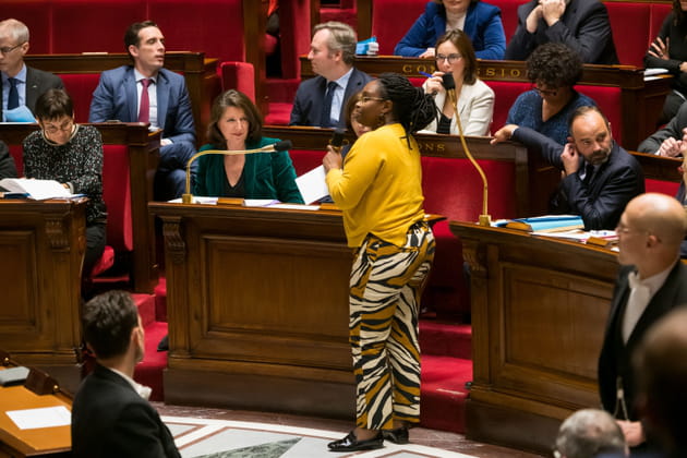 Sibeth Ndiaye et son look flashy