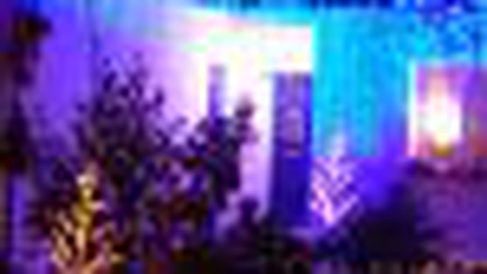 Cascade bleue